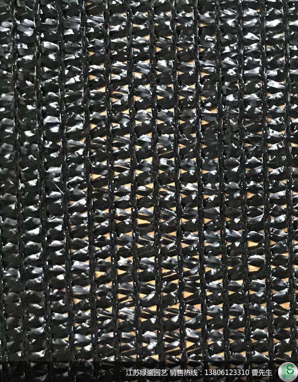 LSA575 外用扁絲黑色針織遮陽(yáng)網(wǎng)
