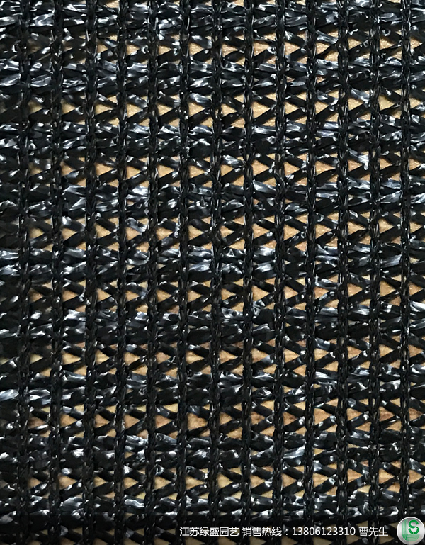 LSA565 外用扁絲黑色針織遮陽(yáng)網(wǎng)